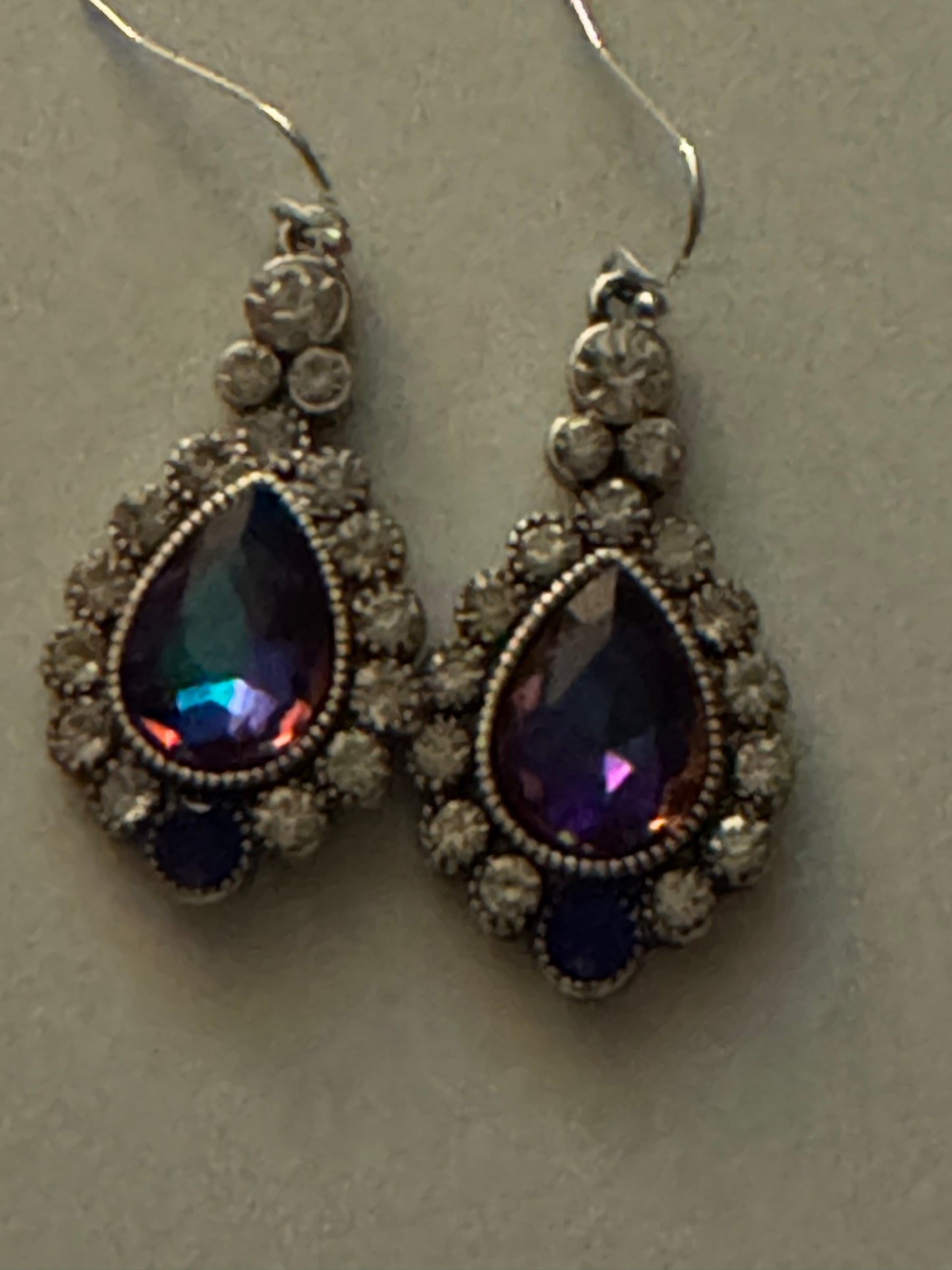 Tear drop bling dangles
