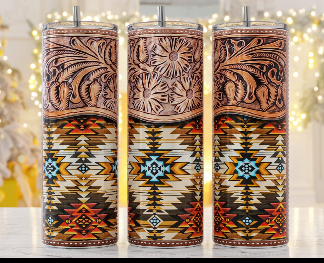 Aztec 20 oz tumbler