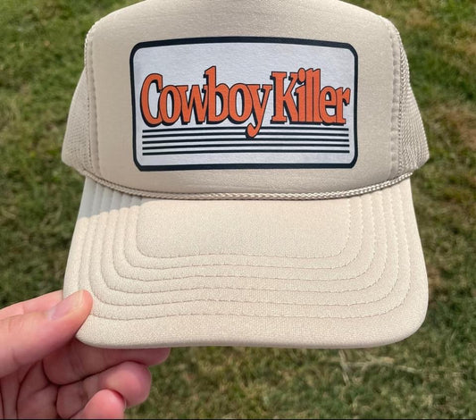 Cowboy killer trucker hat